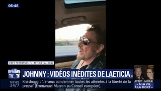 Laeticia dévoile des vidéos inédites de Johnny [upl. by Elburr]