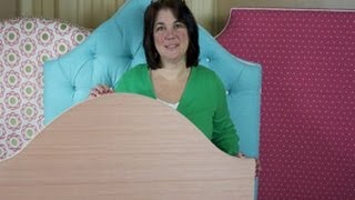 Upholstery How To Assemble a Ready To Cover Headboard [upl. by Nageet902]