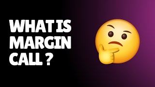 What is Margin Call  Margin call kya hai  Stock market in hindi [upl. by Farhsa142]