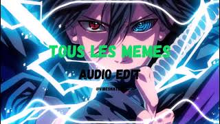 Tous Les MemesStromae AUDIO EDITVIBESNation\ [upl. by Gar]