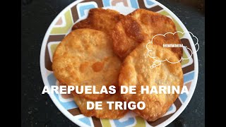 AREPUELAS DE HARINA DE TRIGO CON QUESO [upl. by Anson]