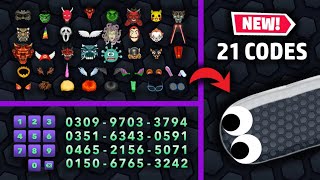 Slitherio  ALL NEW 21 SECRET CODES INVISIBLE SKIN CODE 2022 WORKING UPDATE [upl. by Atoiganap271]