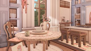 Building a Realistic Spring Home in Bloxburg [upl. by Creedon]