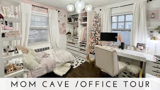 OFFICE TOUR  Mom Cave Tour cloffice [upl. by Ihp]