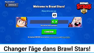 Comment changer lâge sur Brawl Stars 2024 [upl. by Herbert417]