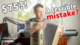 I bought the CHEAPEST ACCORDION on Marketplace  Bargain or [upl. by Jase]