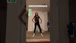 How many viral dances do u know😍 dance viralvideo fyp shorts [upl. by Swetlana]