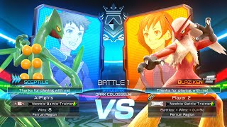 Sceptile vs Blaziken  Pokkén Tournament DX [upl. by Doniv]