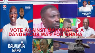 Dont Vote for Mahama he is a dangerous man for Ghana  Miracles Aboagye tells Ghanaians [upl. by Laniger616]