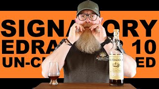 Signatory Edradour 10 UCF review 81 with The Whiskey Novice [upl. by Netsrijk]