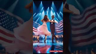 American couple rocked the stage of Americas Got Talent talent [upl. by Aicatsal]