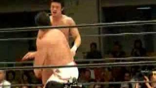 Katsuyori Shibata VS Kensuke Sasaki [upl. by Enyal]