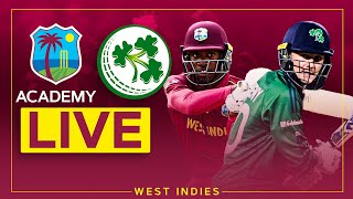 🔴 LIVE  West Indies Academy v Emerging Ireland  1st ODI [upl. by Rol292]