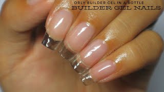 How to apply Builder gel in a bottle  Orly GelFX Builder in a Bottle [upl. by Panayiotis93]