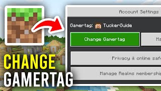 How To Change Gamertag In Minecraft Bedrock  Full Guide [upl. by Ardek954]