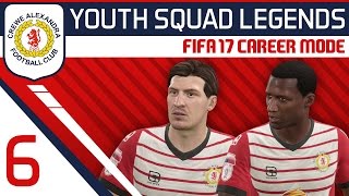 FIFA 17 Career Mode Crewe Alex 6  Extra Dose YOUTH SQUAD LEGENDS [upl. by Heidi]