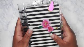 Clear Cover for Mini Happy Planner [upl. by Utta35]