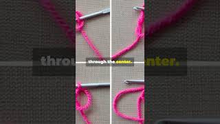 How to make a magic ring when crocheting [upl. by Lepper]