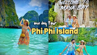 PHI PHI ISLAND TOUR from KRABI THAILAND by Speedboat  Full Day Tour guide  Snorkeling [upl. by Dorlisa859]