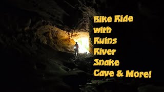 Ebike and Camp C and O Canal with RuinsRiverSnakeCave and much more [upl. by Carina]