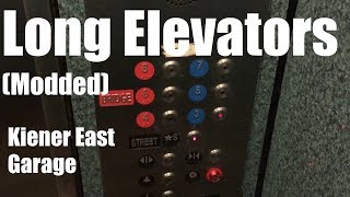 Long Traction Elevators  Kiener East Garage Downtown St Louis [upl. by Zahc]