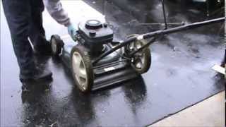 Craftsman Lawnmower Timing and Carburetor Issue [upl. by Abehs480]