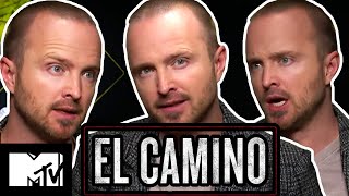 El Caminos Aaron Paul on How Difficult amp Gory Was Filming The Breaking Bad SpinOff  MTV Movies [upl. by Obaza]