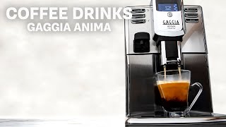 How to Customize amp Brew Coffee Drinks on the Gaggia Anima Espresso Machines [upl. by Kirkwood703]