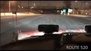 NJ snowstorm timelapse — See the blizzard in 1 minute [upl. by Assyla]