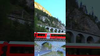 Albula Pass Train Switzerland [upl. by Ettennaj]