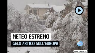 Nuova Ondata di Gelo Artico sullEuropa [upl. by Pelagia]