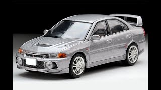 Tomica Limited Vintage Neo TLVN186a Mitsubishi Lancer Evolution IV [upl. by Budwig]