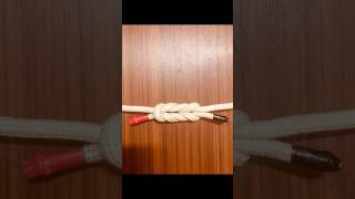 Trying rope knot knot shorts how knotting tutorial [upl. by Neehcas]