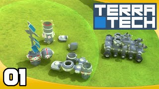 Lets Play TerraTech  Ep 1 Getting Started  TerraTech Gameplay [upl. by Okiam299]