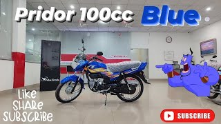 Honda Pridor 100cc BLUE 2024 Model price specification [upl. by Braunstein]