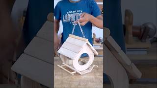 Amazing Woodworking Crafts From Recycling Projects diy woodworking craft shorts [upl. by Wyatan]