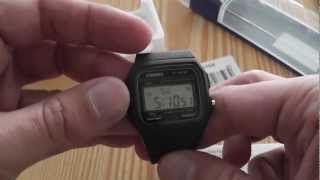 CASIO Mens digital watch F91W1YEF unboxing  first check [upl. by Sean]