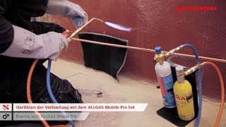 ALLGAS Mobile Pro – Mobile Hard Soldering Device  mobiles Hartlötgerät [upl. by Nnyltak]