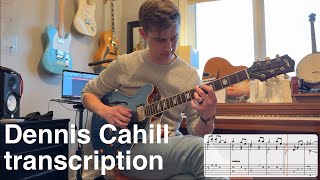 Dennis Cahill Irish guitar transcription — Brauch Na Carraige Baine [upl. by Dillon]