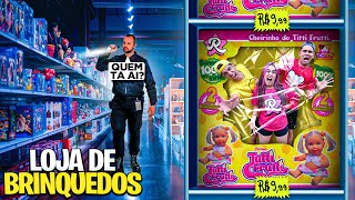 24 HORAS NA MAIOR LOJA DE BRINQUEDO Fomos pegos [upl. by Lawlor281]