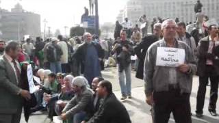 Scenes from Tahrir Square [upl. by Idaf]