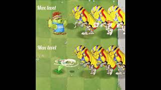 PvZ 2 Max Level Cactus VS Bloomerang with Three Pharaoh Zombie Shorts [upl. by Lilias]