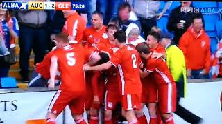 Glenafton Athletic v Auchinleck Talbot Scottish Junior Cup Final 2017 Winning Goal Alan Cairns [upl. by Laine183]