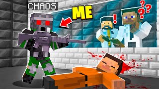 I Became a SCP CHAOS SOLDIER in MINECRAFT  Minecraft Trolling Video [upl. by Ielirol438]