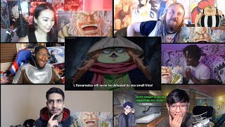 Kawamatsu appeared Queens Virus  One Piece episode 947 Reaction Mashup [upl. by Colier]