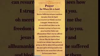 Pray against hardship quotes hope motivation bibleprayer prayer shortsjesus [upl. by Rudwik]