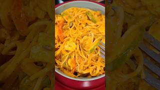 Indian style pasta noodles spaghetti yummypasta indianfood tasteofindia lifeinusa spaghetti [upl. by Quartis]