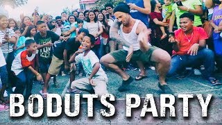 BUDOTS DANCE PARTY DAVAO  Foreigners try Pinoy Dance  Philippines Travel 2018 [upl. by Ahsemaj548]