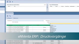 eNVenta ERP ✅ Druckvorgänge [upl. by Roldan]