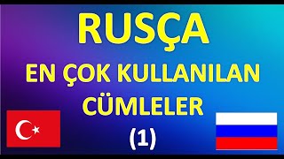 RUSÇA EN ÇOK KULLANILAN CÜMLELER1 [upl. by Mandell]